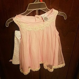 Sniggles dress and shorts combo.